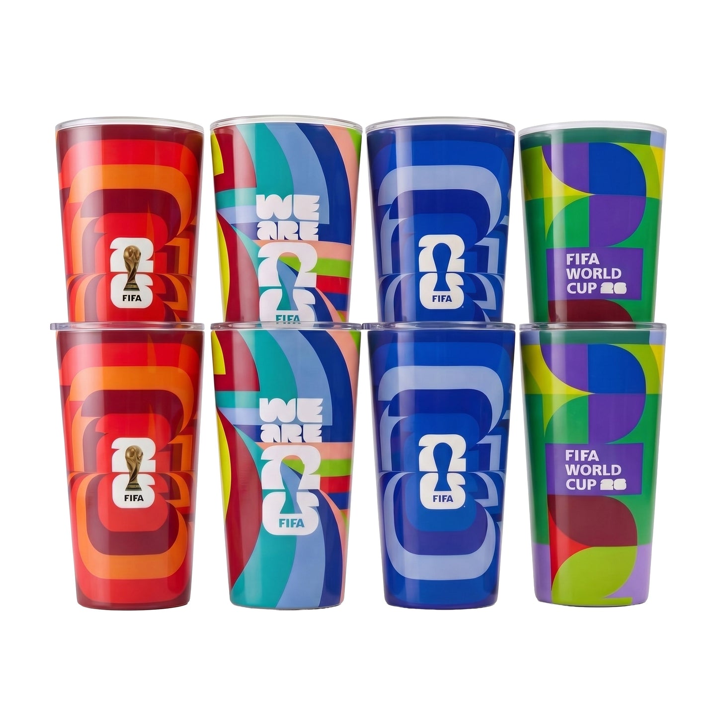 Atelier Sportif Official Official FIFA World Cup 2026 Edition 17 Oz Glass Tumblers