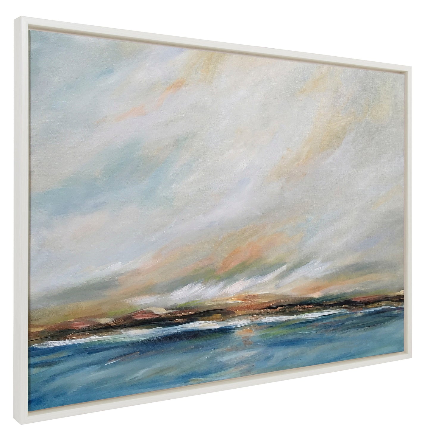 Sylvie Sunday Morning Framed Canvas by Mary Sparrow