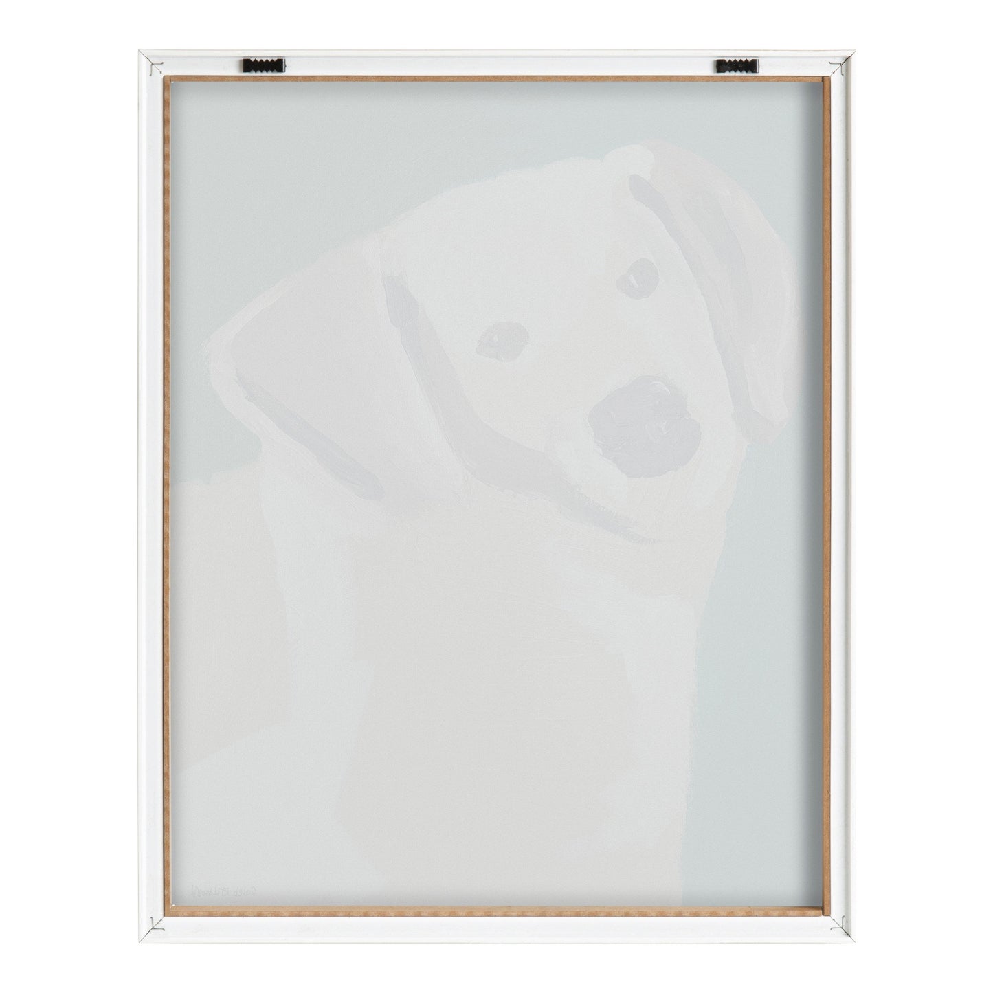 Blake Lily Framed Printed Glass by Caleb Griswold