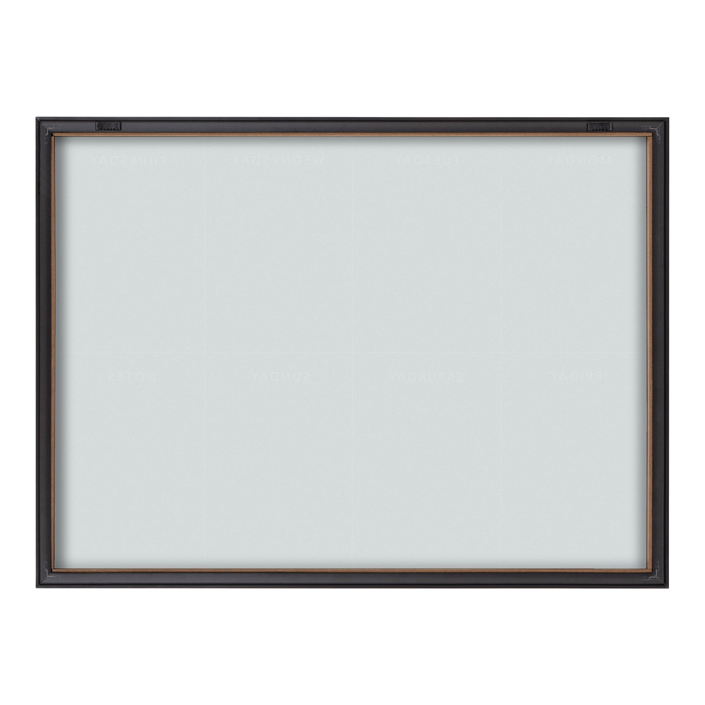 Blake This Week Teal Framed Printed Glass by The Creative Bunch Studio