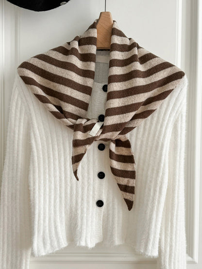 100% Australian Wool Functional Triangle Scarf