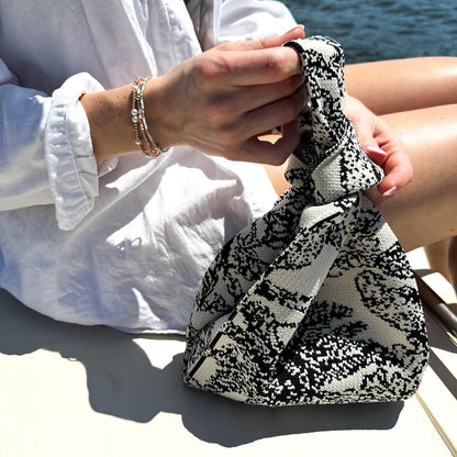 The Palm Beach Black Handbag