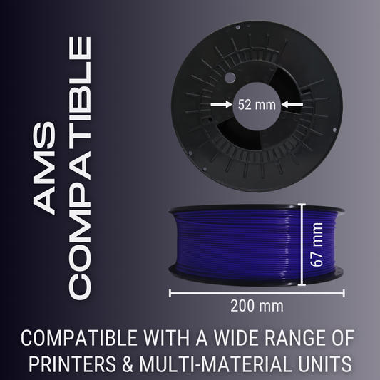 Amethyst Purple AF 1.75mm PLA+ Filament Made in the USA!