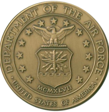 Air Force Service Medallion, Air Force Brass Medallion