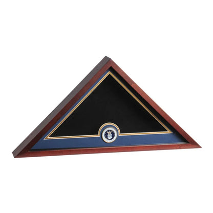 Medallion Flag Display Case, Memorial Flag Display case.