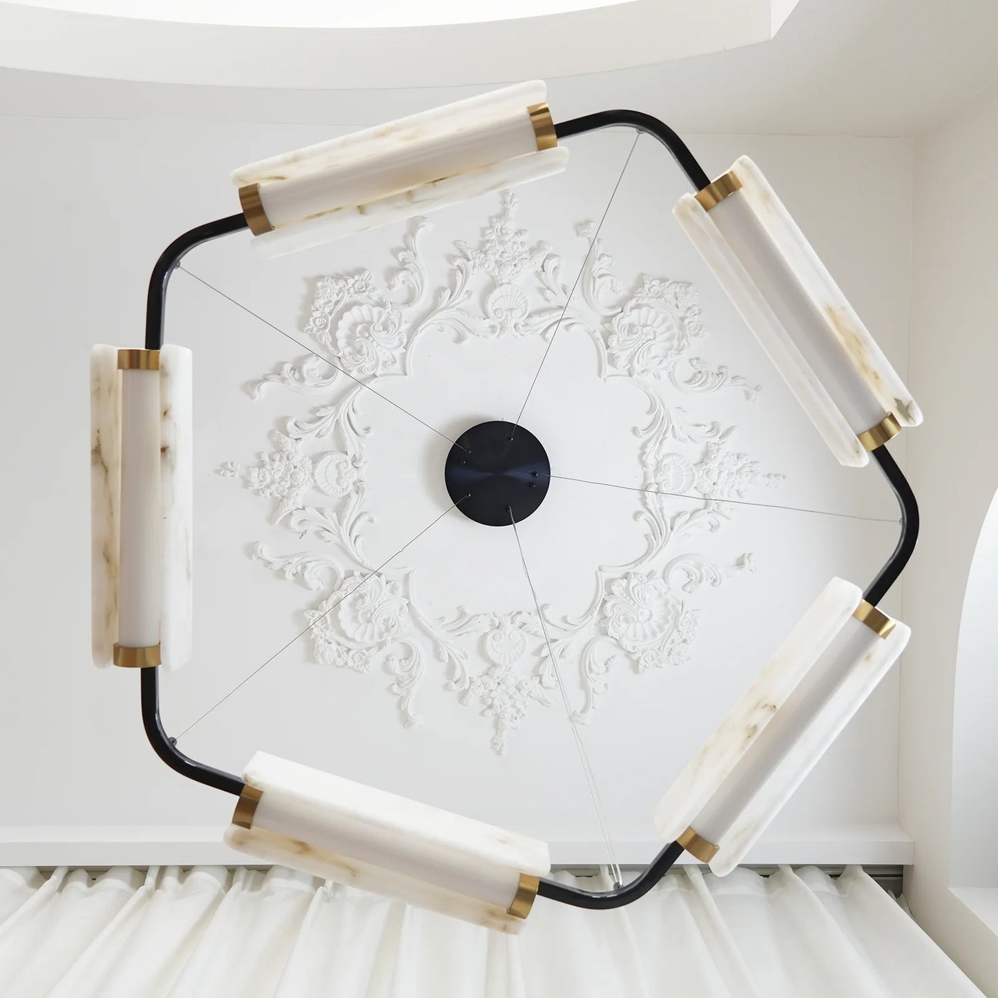 Alabaster Modern Chandelier