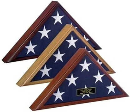 American Flag Display Case, Flag Display case, Wood Flag Display case