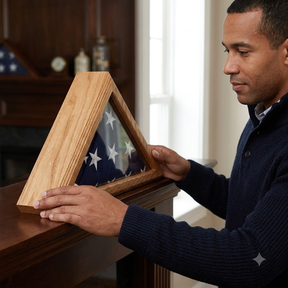 Senators Flag Display Case for 3ft x 5ft Flag