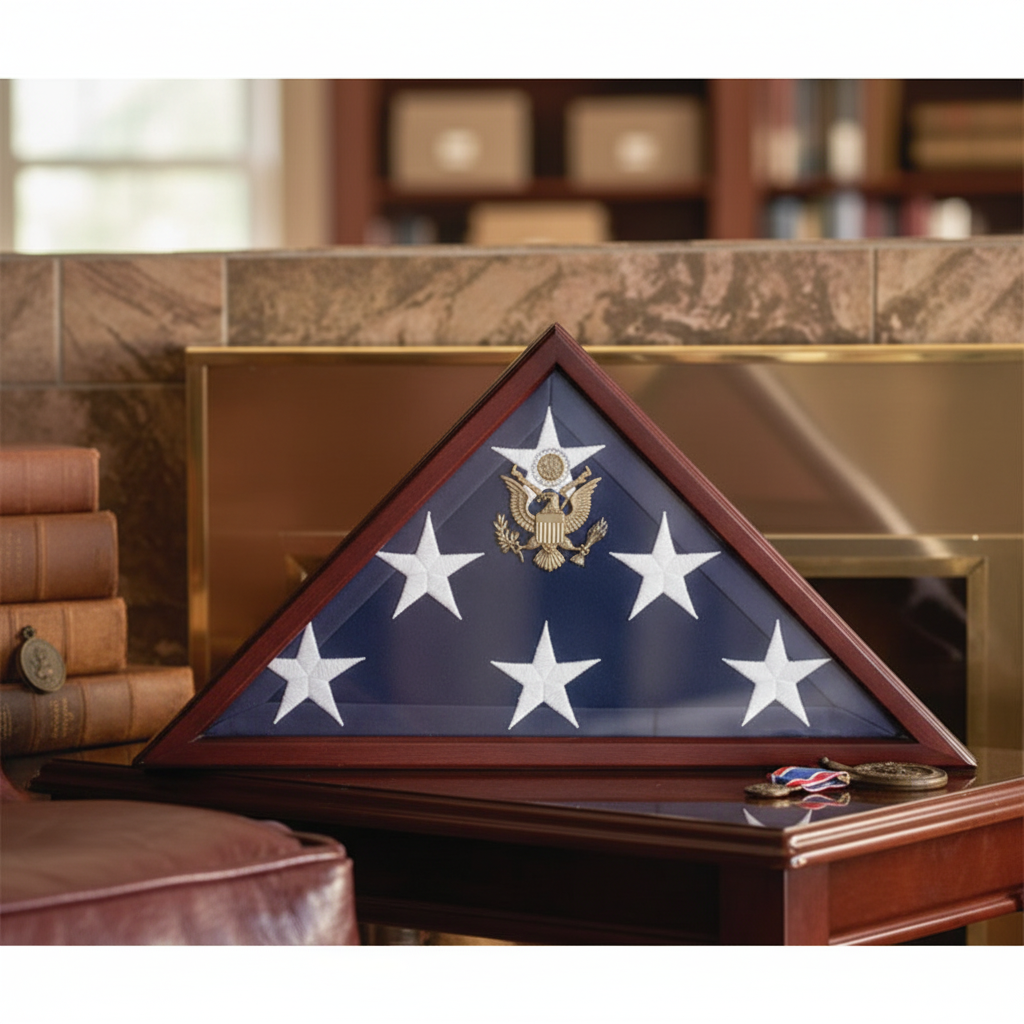 Flag Connections, Burial Flag Cases, 3ft x 5ft American Flag