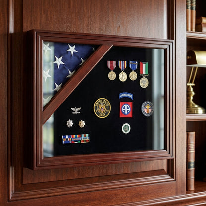 Colonial Classic Shadow Box & Flag Case
