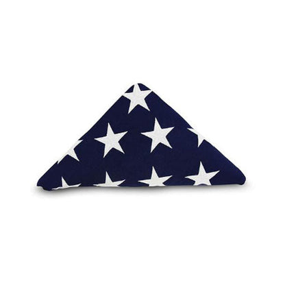 American funeral large pre folded flag - 5x9.5 pre folded flag.
