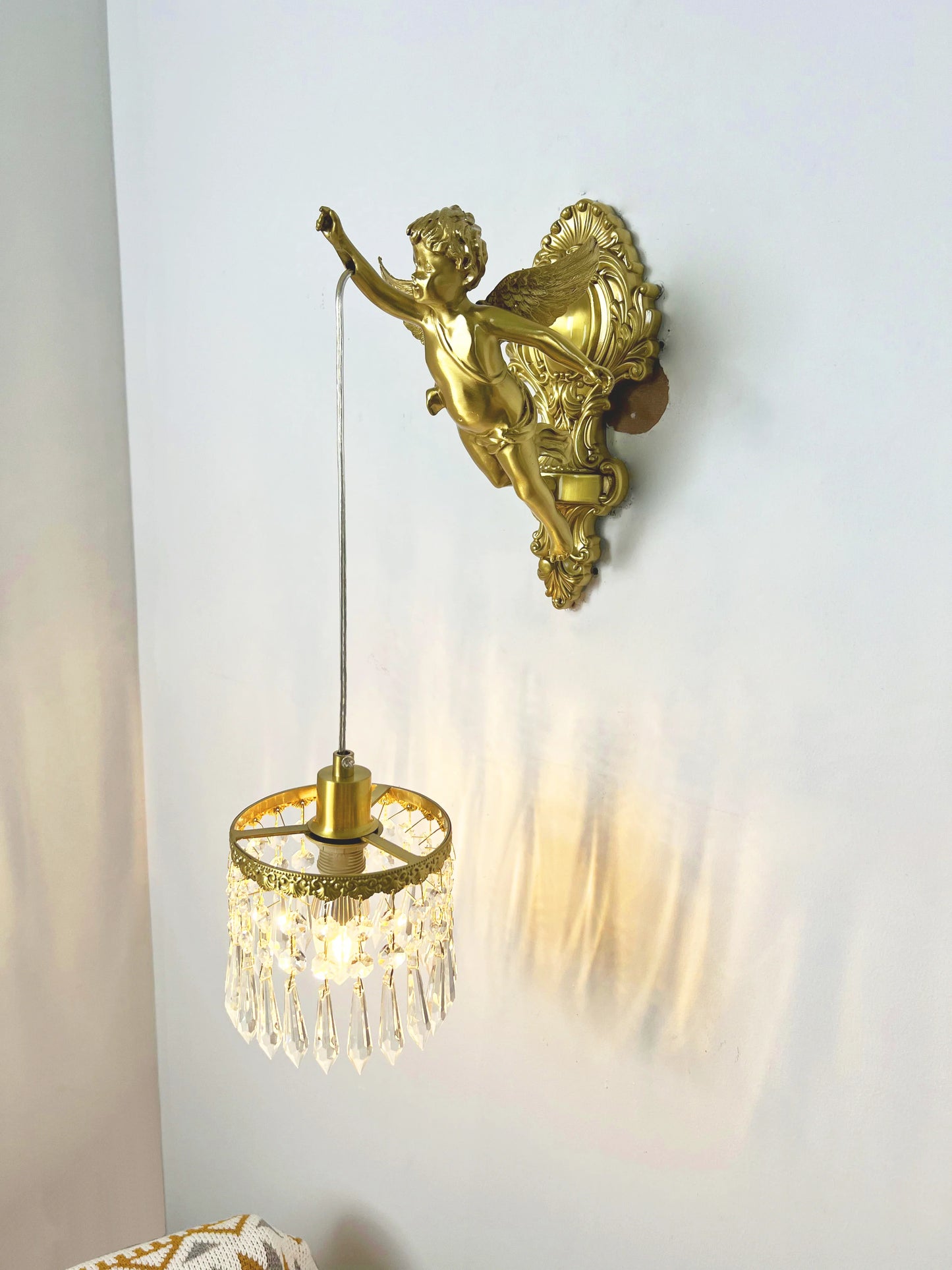 Angel Glass Wall Light