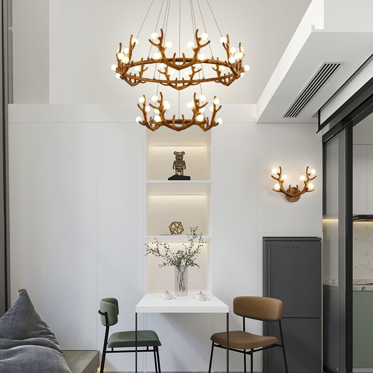 Antler Shape Chandelier