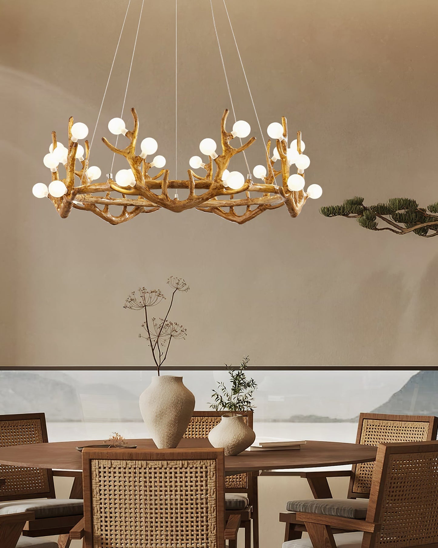 Antler Shape Chandelier