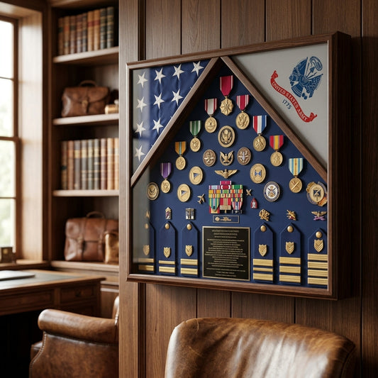 Flag Connections Army 2 Flag Shadow Box/Display Case
