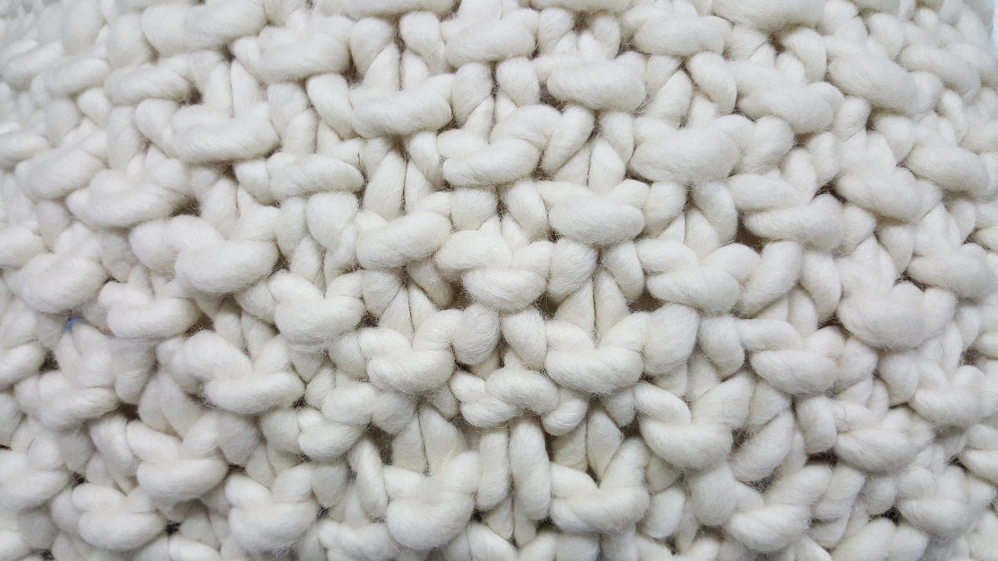 Arroz Chunky Wool Pillow