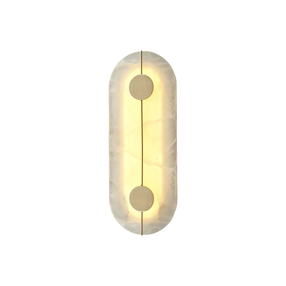 Artistic Simple Alabaster Wall Lamp