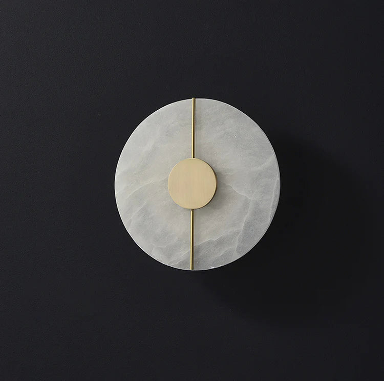Artistic Simple Alabaster Wall Lamp