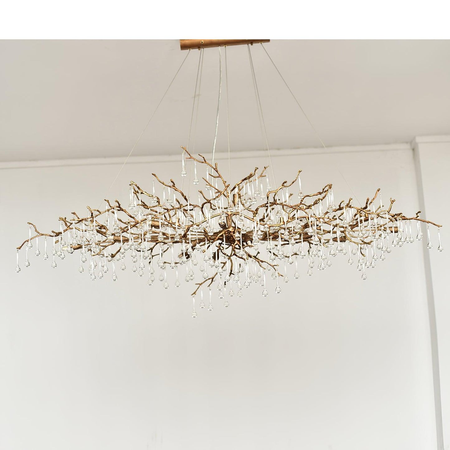 Tree Branch Bijou Crystal Drop Chandelier