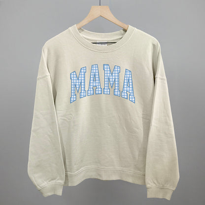 Mama Blue Gingham Arch