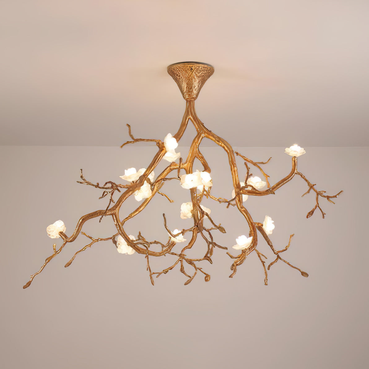 Tree Branches Flower Ceiling Lamp