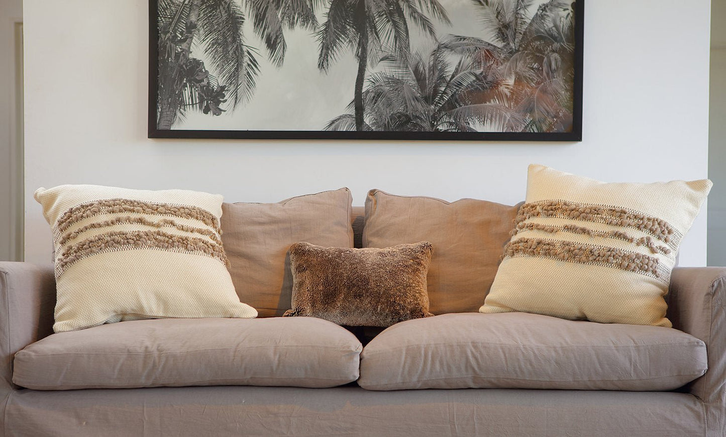 Bubble Boho Throw Pillow