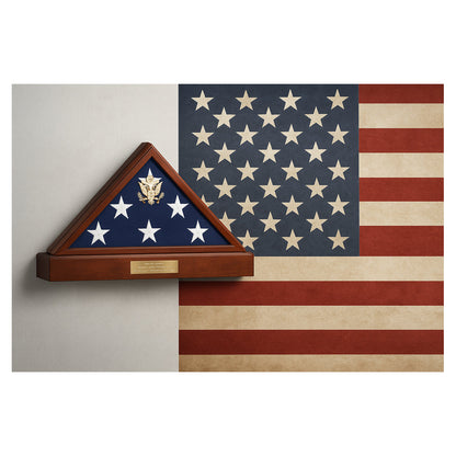Flag Connections, American Burial Flag Case, Casket Flag Case
