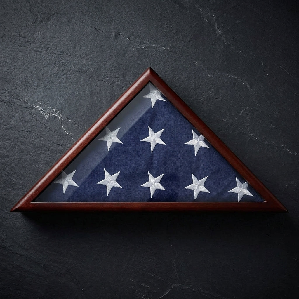 Display Gifts? United States Navy Flag Display Case Box, Burial Funeral Memorial