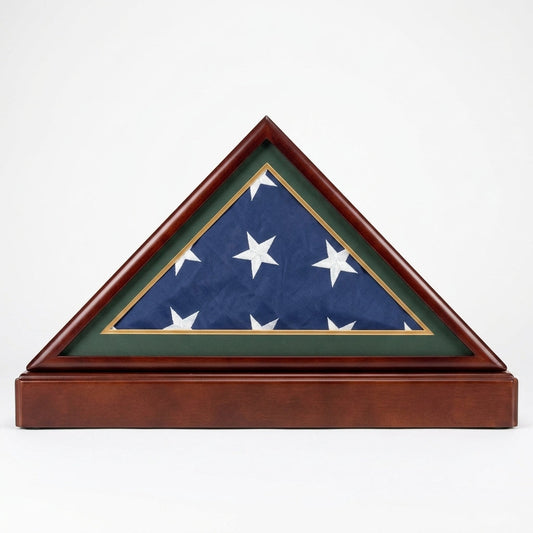 Burial/Funeral Flag Display Case Frame Military Shadow Box