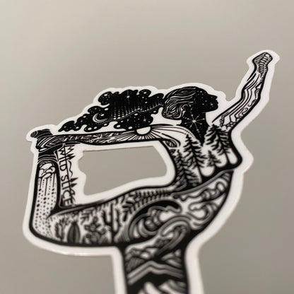 Yoga Girl stickers