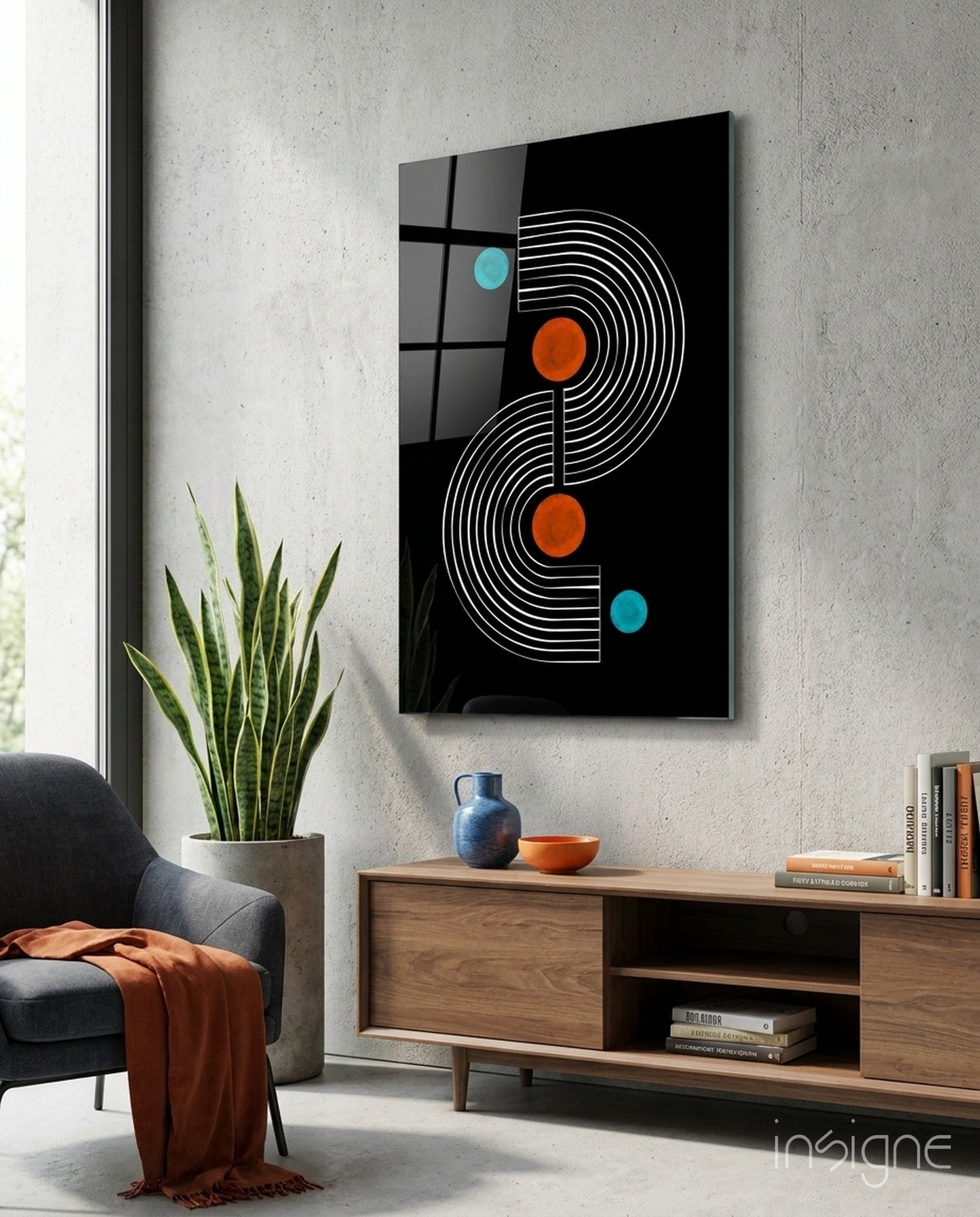 Pattern Glass Wall Art