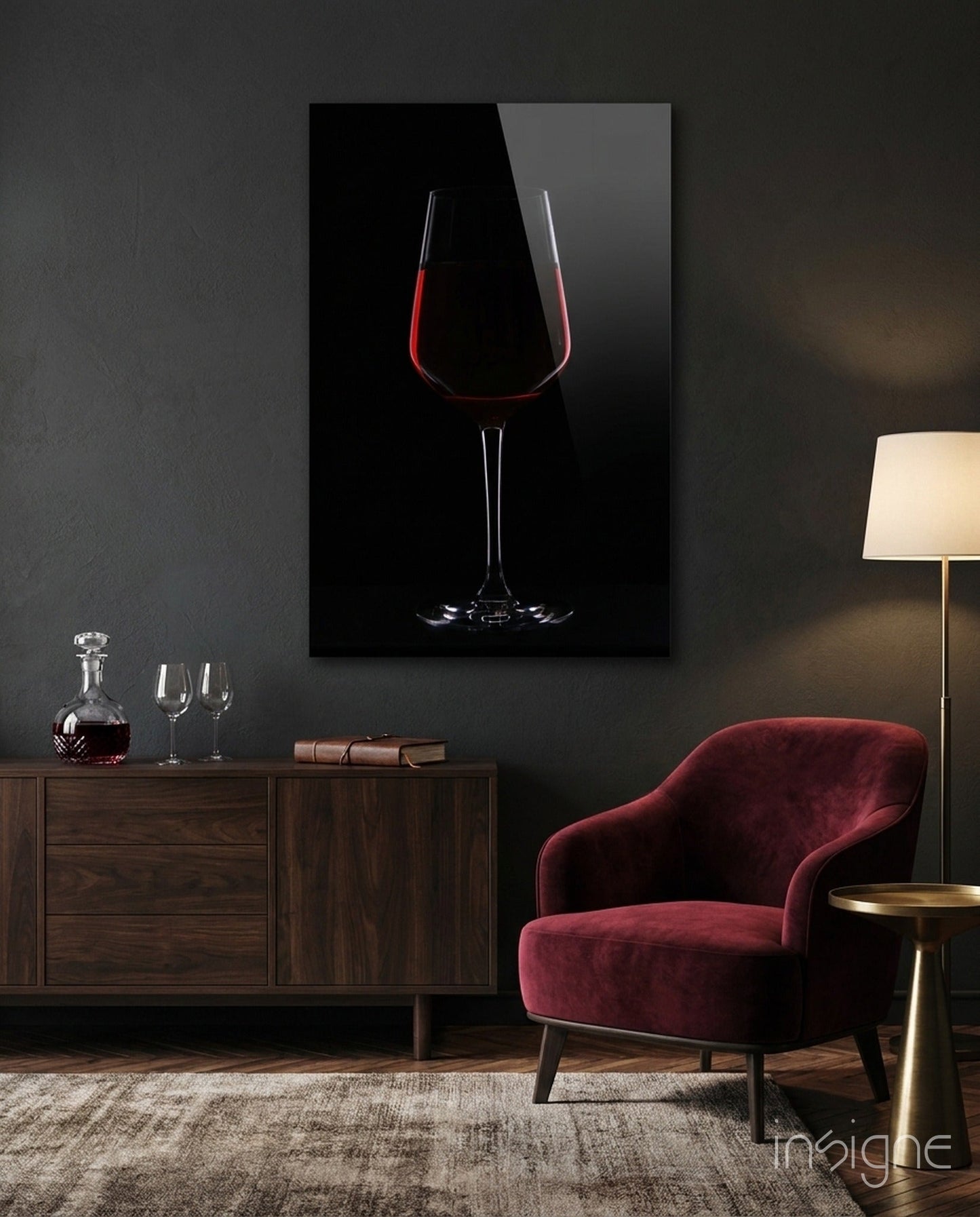 Wine Glass Wall Art