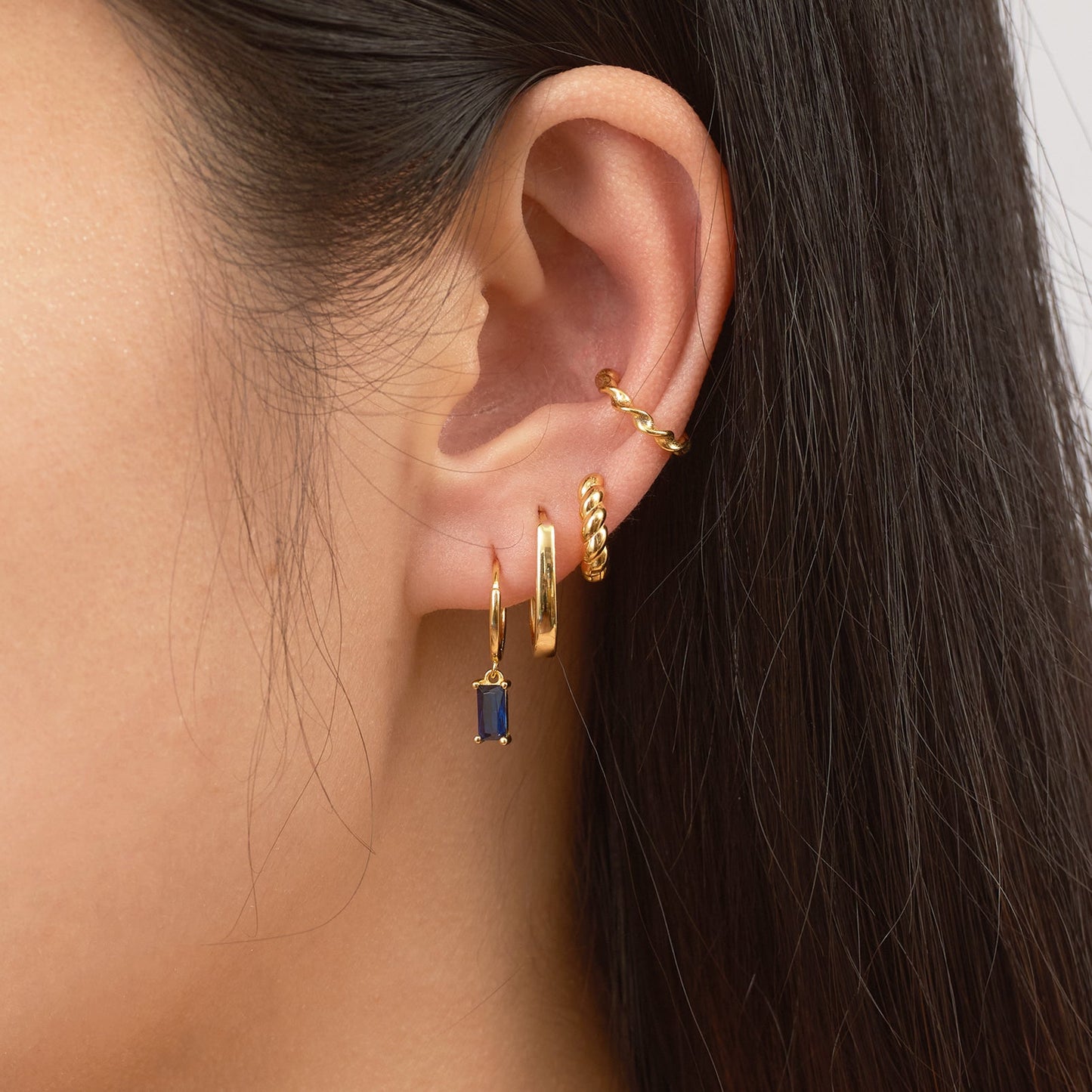 Horseshoe Shaped Hoops