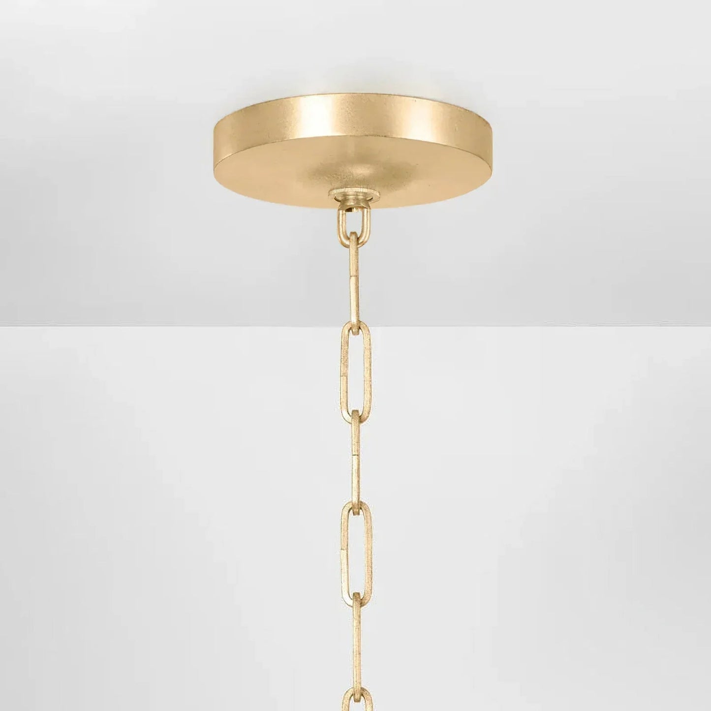 Cartagena Vintage Gold Leaf Chandelier