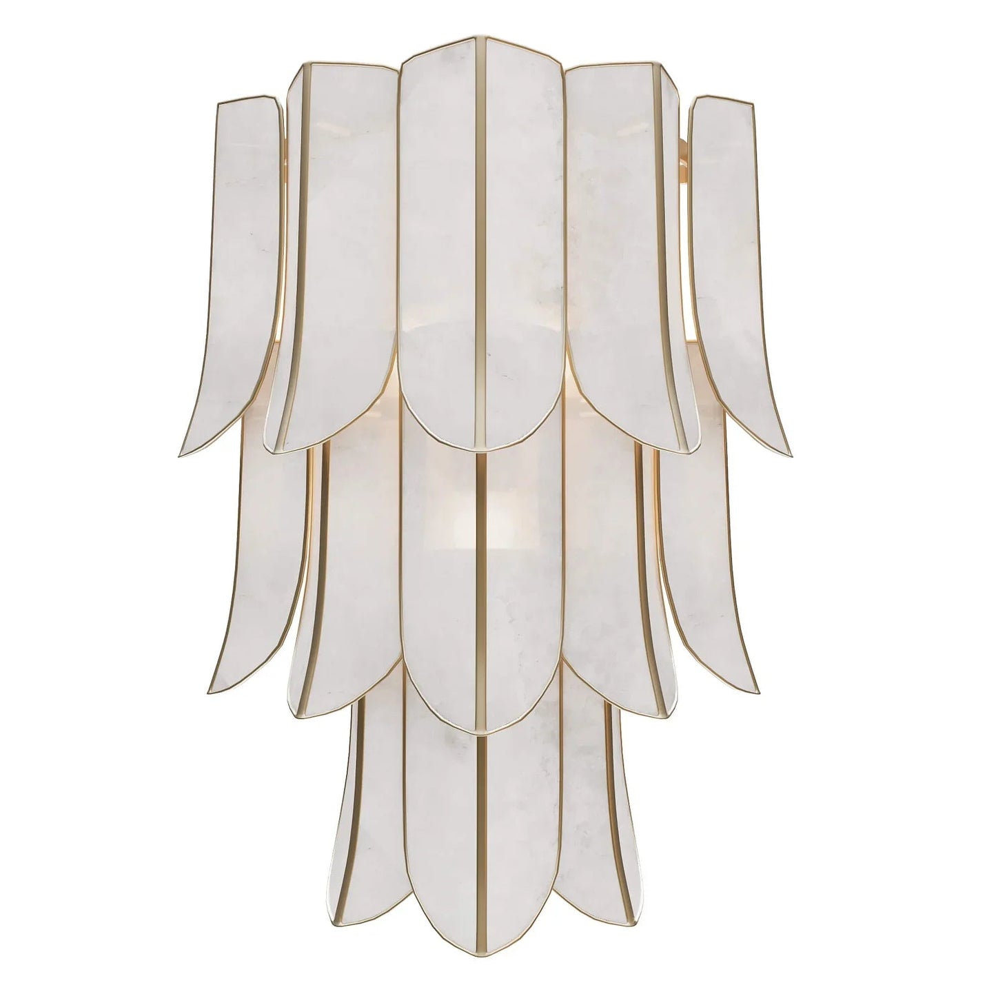 Cartagena Vintage Gold Leaf Wall Lamp