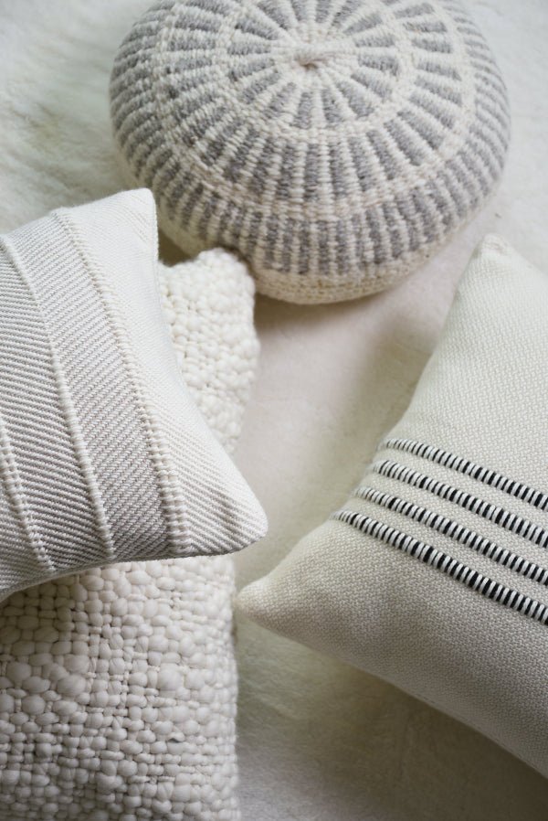 Cerro Grey Throw Pillow