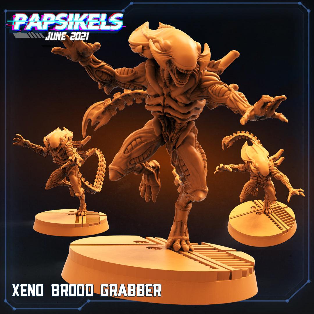 Copy of 3D Printed Papsikels Xeno Brood Set Aliens vs Humans Part 2 28mm 32mm