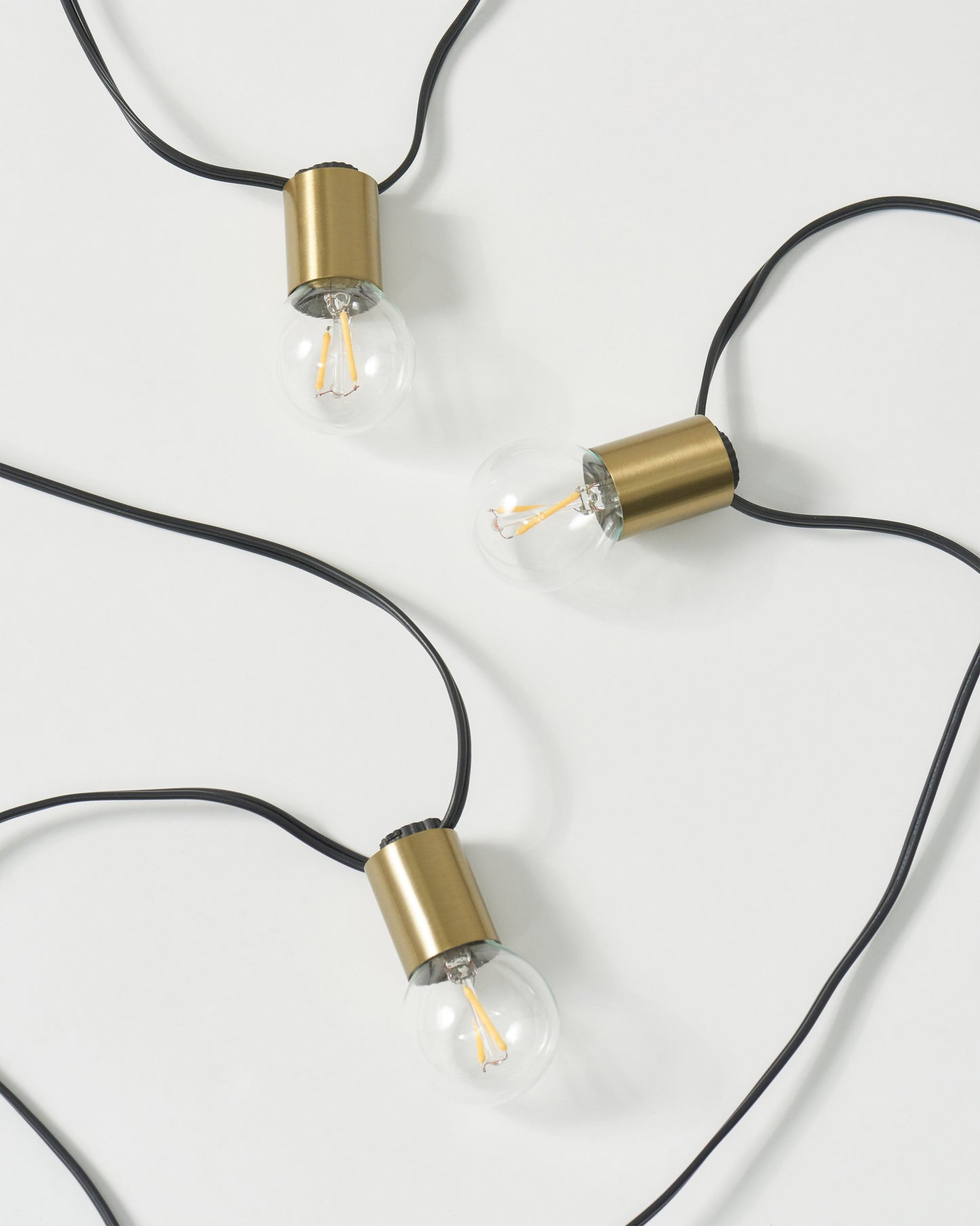 Glow Globe Plug-in String Lights