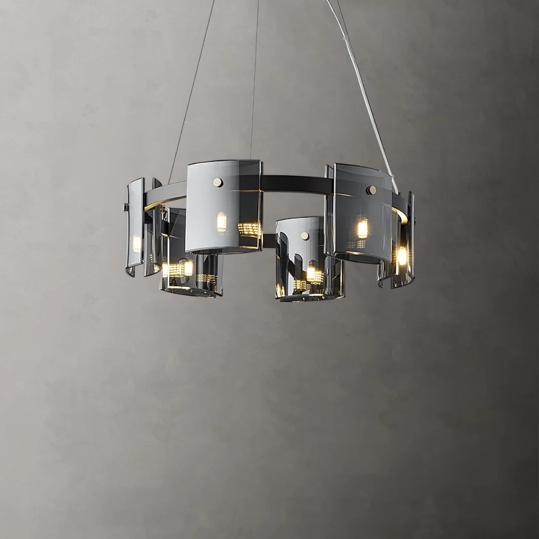 Circular Corlota Glass Chandelier