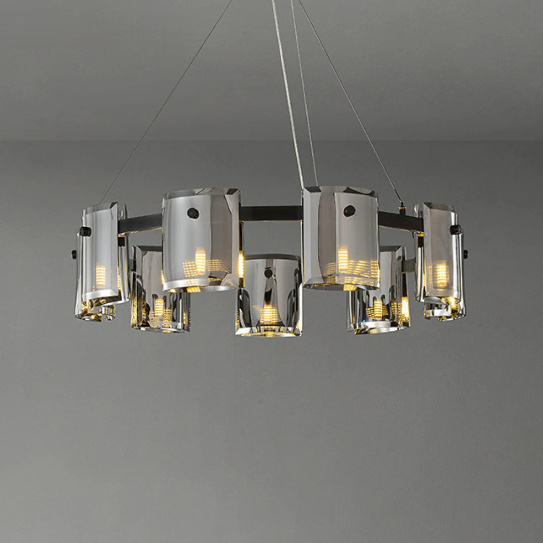 Circular Corlota Glass Chandelier