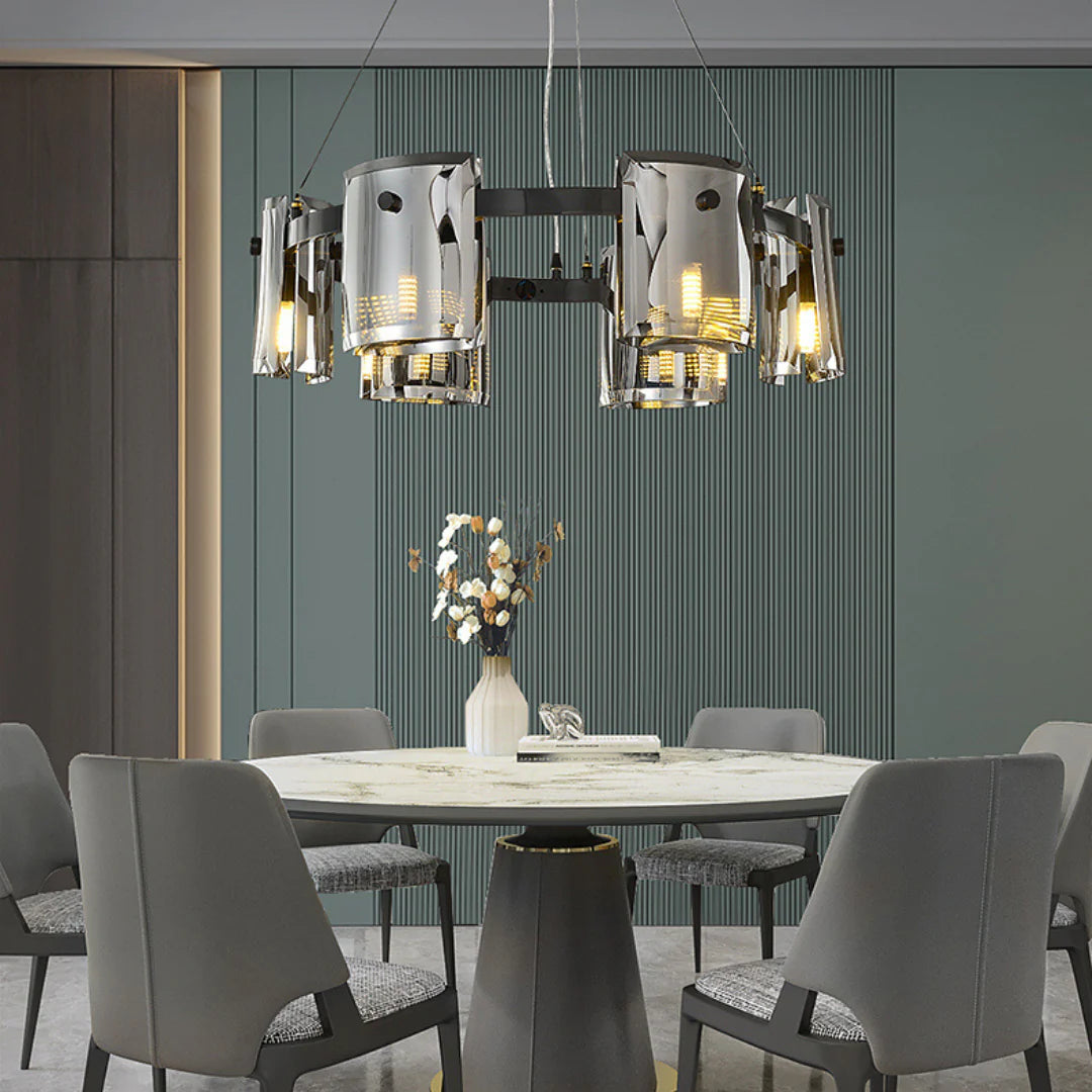 Circular Corlota Glass Chandelier