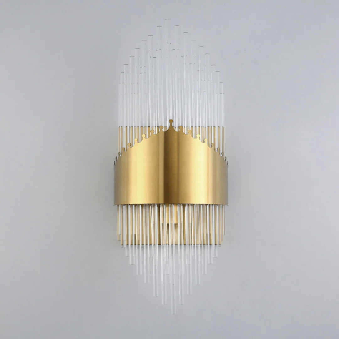 Crystal Rod Wall Sconce