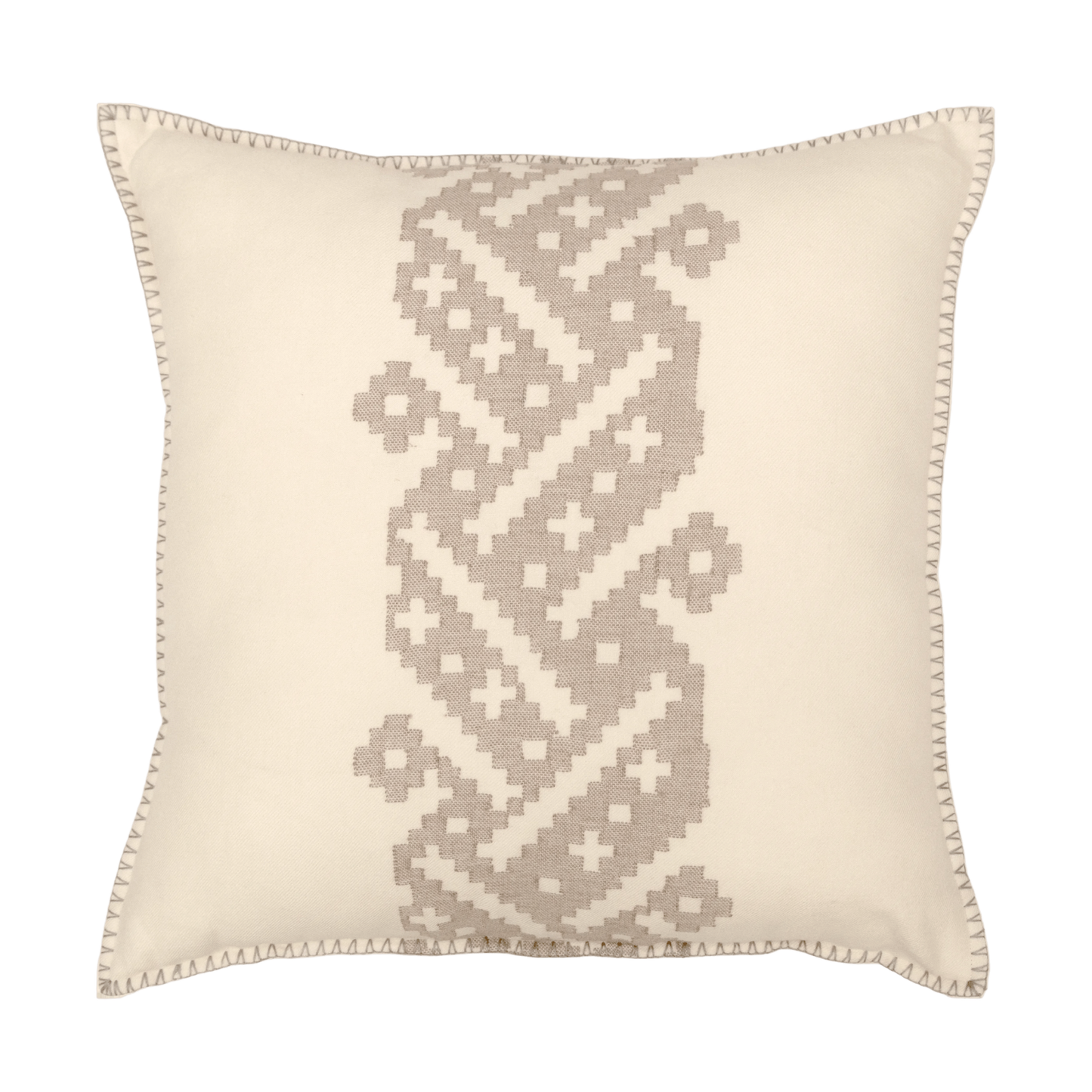 Handwoven Merino Wool Pillow Cover 20" x 20"