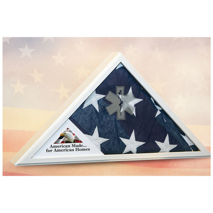 Flags Connections - First Responder Flag Case - EMS White