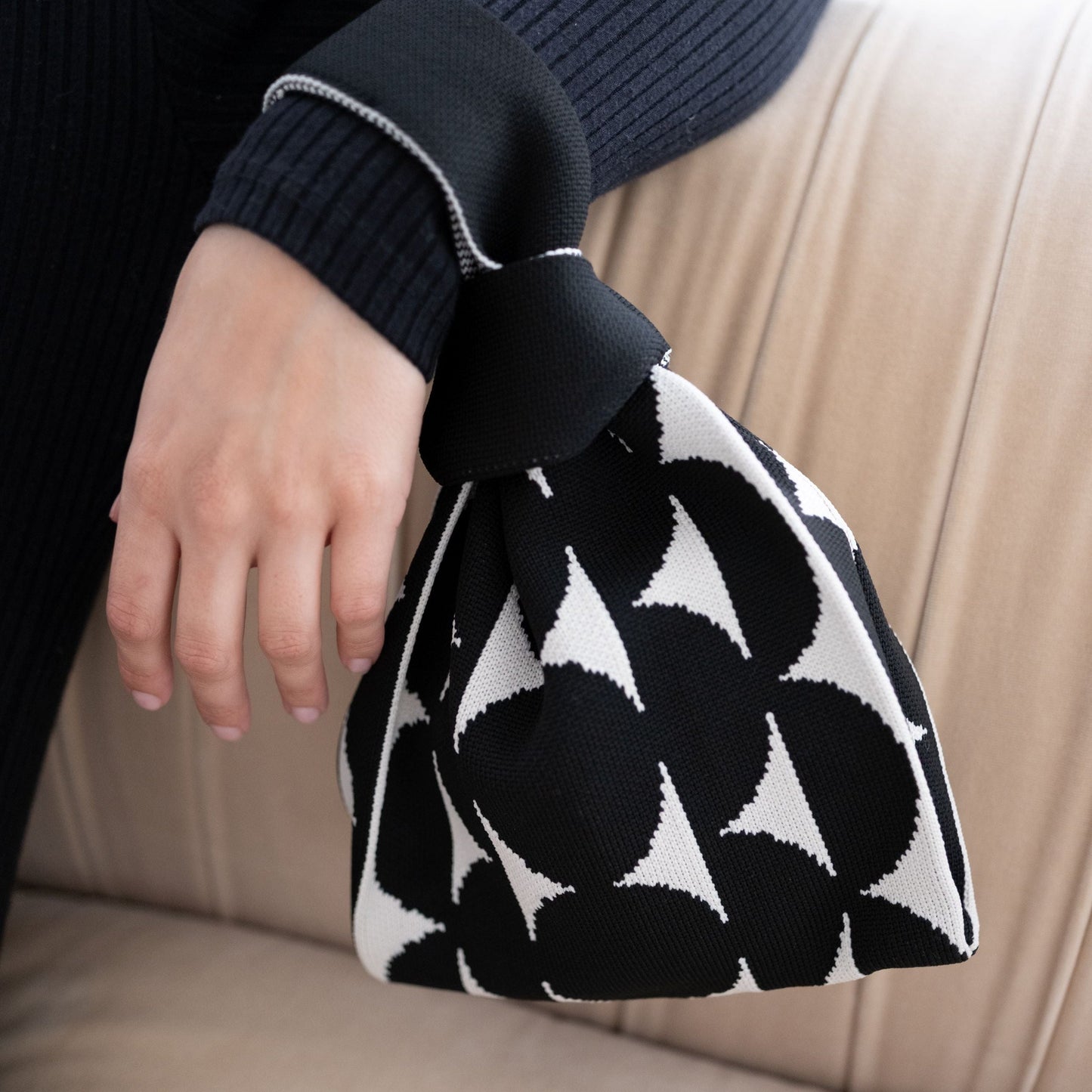 The Black Portobello Handbag