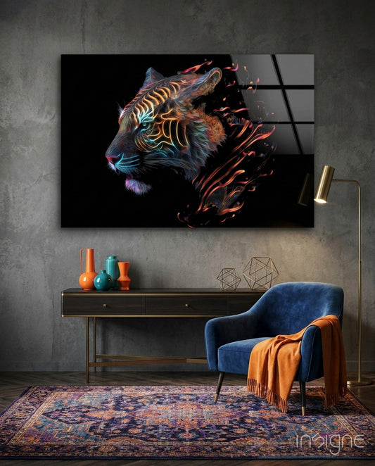 Sparkling Glory Glass Wall Art  || Designer Collection