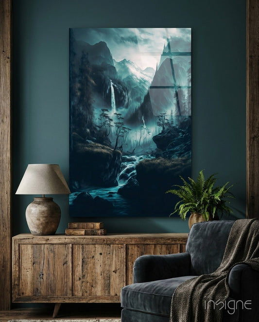 Dreamtopia Glass Wall Art  || Designers Collection