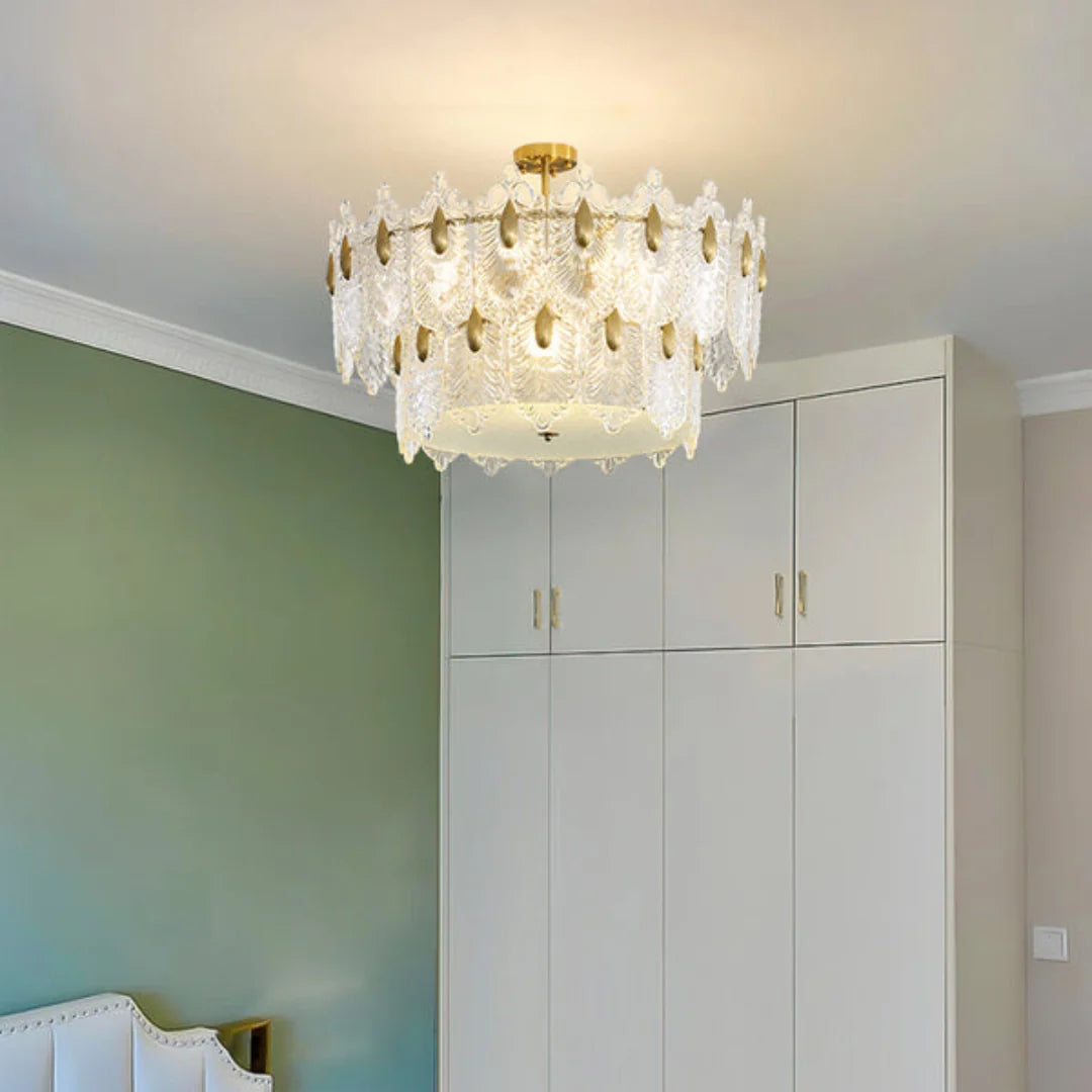 Decazes Texture Glass Chandelier