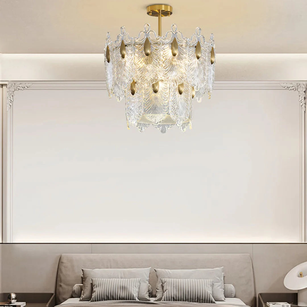 Decazes Texture Glass Chandelier