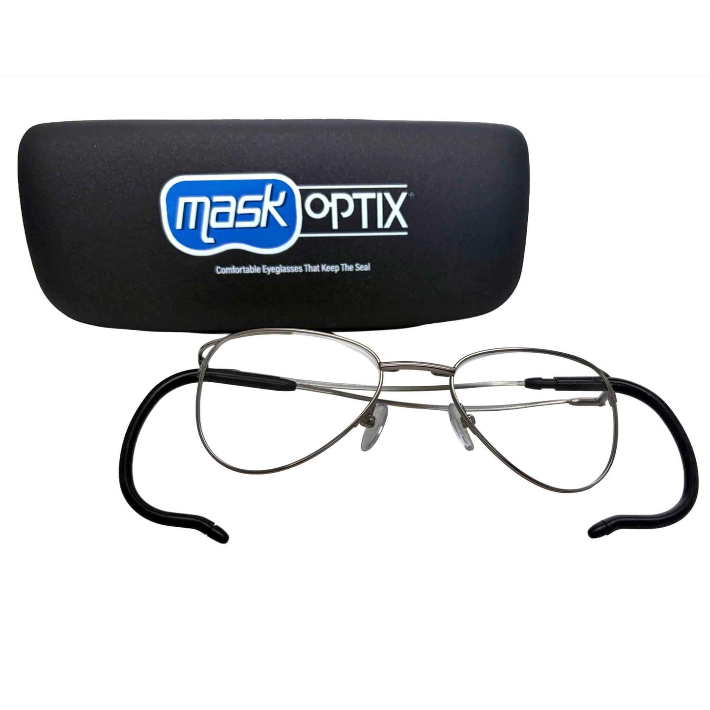 Maskoptix Prescription Diving Glasses EAB-21-Matte Pewter
